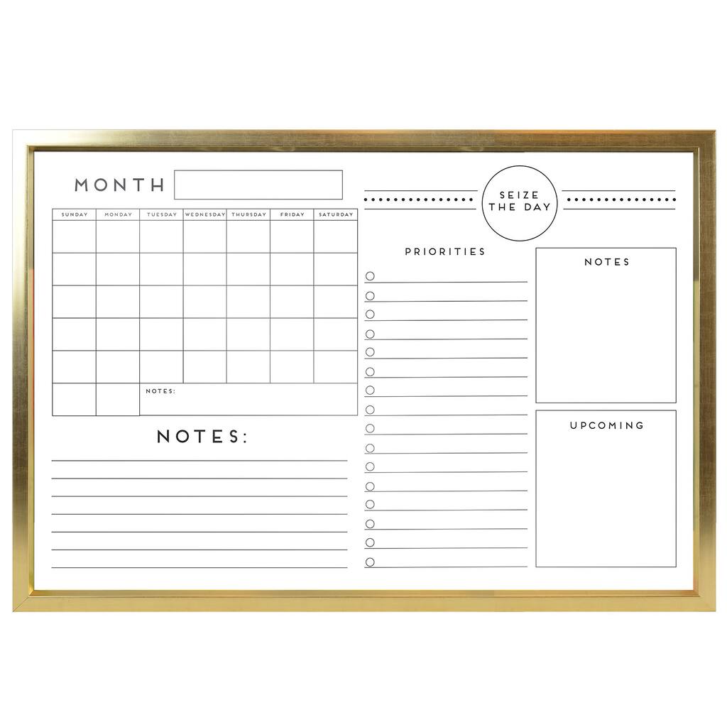 Buy the Gold Framed Calendar & Memo Board By Ashland® at Michaels